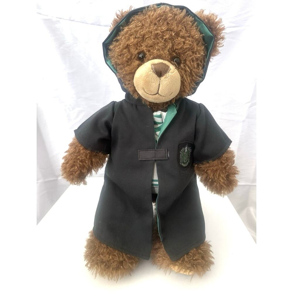 Build A Bear Harry Potter Slytherin W/House Robe Uniform NWT